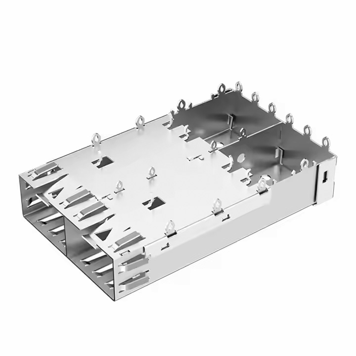 sfp cage connector dimensions and specifications